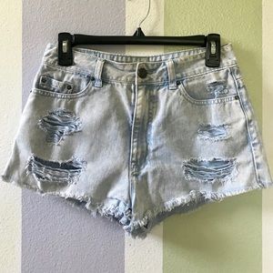Urban Outfitters High-Waisted Denim Shorts